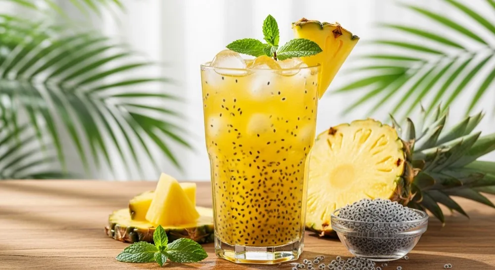 Tropical cooler drinks from The Oasis Pathfinder fundraiser